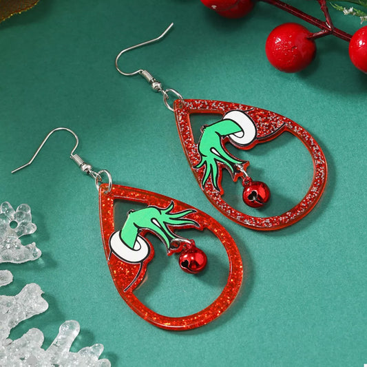 Halloween Teardrop Earrings