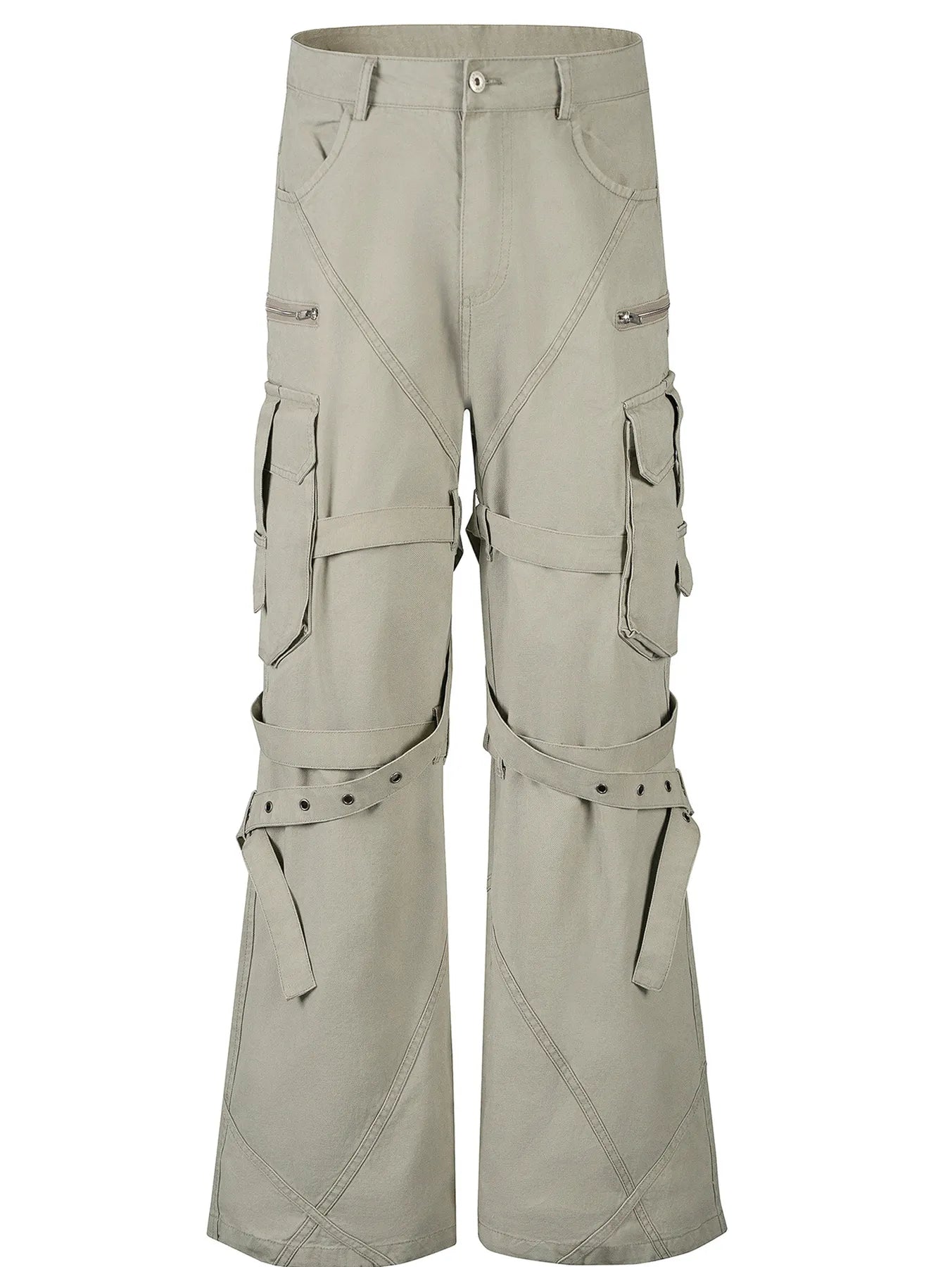 Men's Wide Leg Cargo Pants