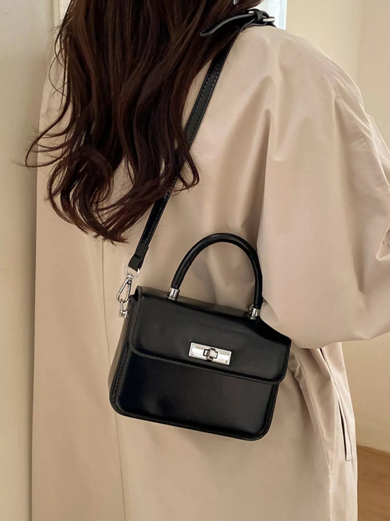 Top-Handle Crossbody Bag