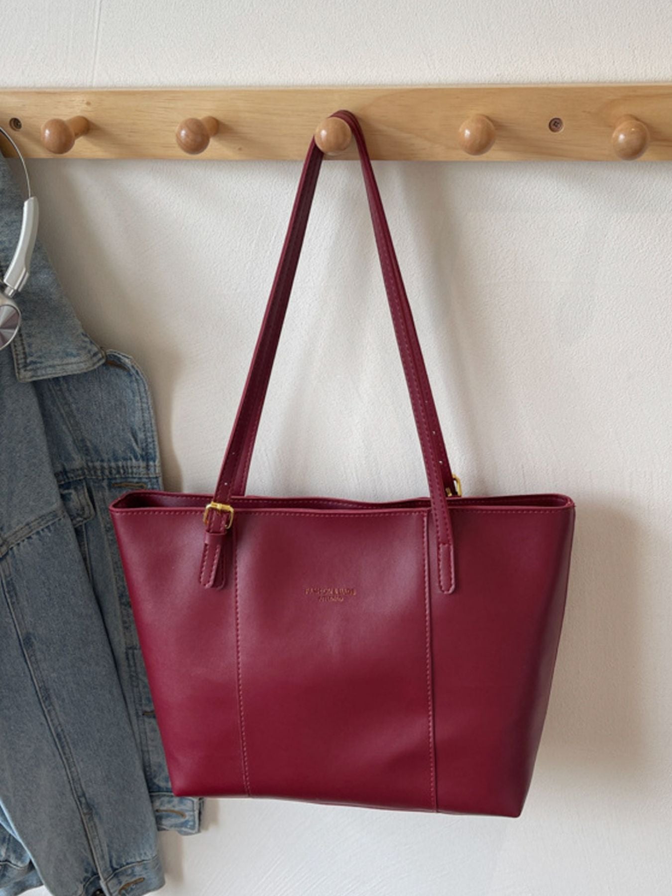 PU Leather Tote Bag