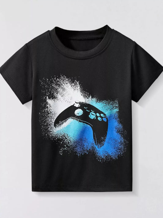 Children's Game Controller Graphic T-Shirt