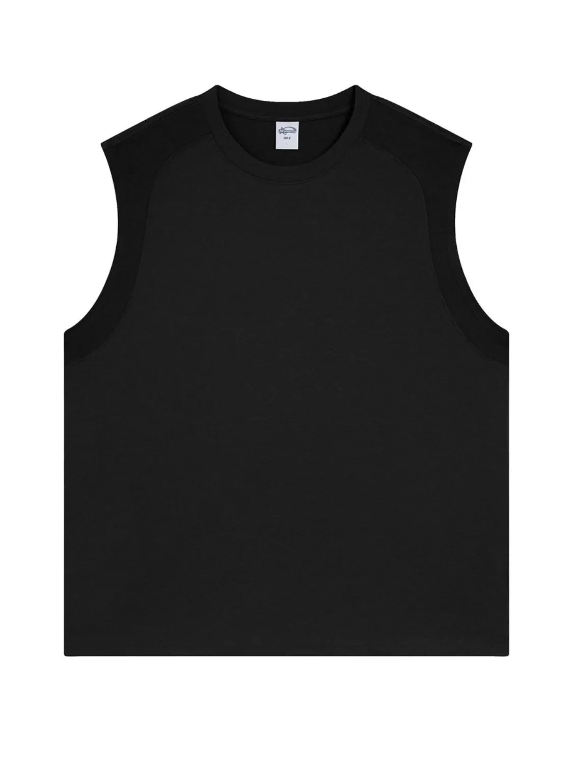 Men's Solid Color Round Neck Tank