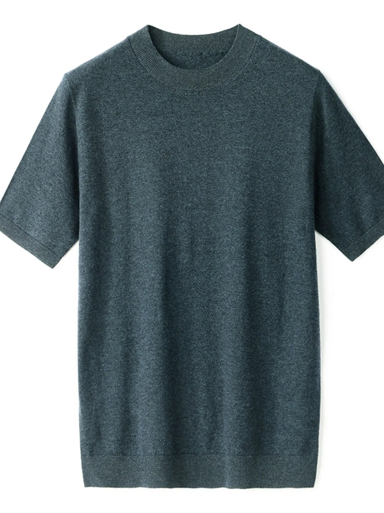 Men's Plus Size Round Neck Short Sleeve Top