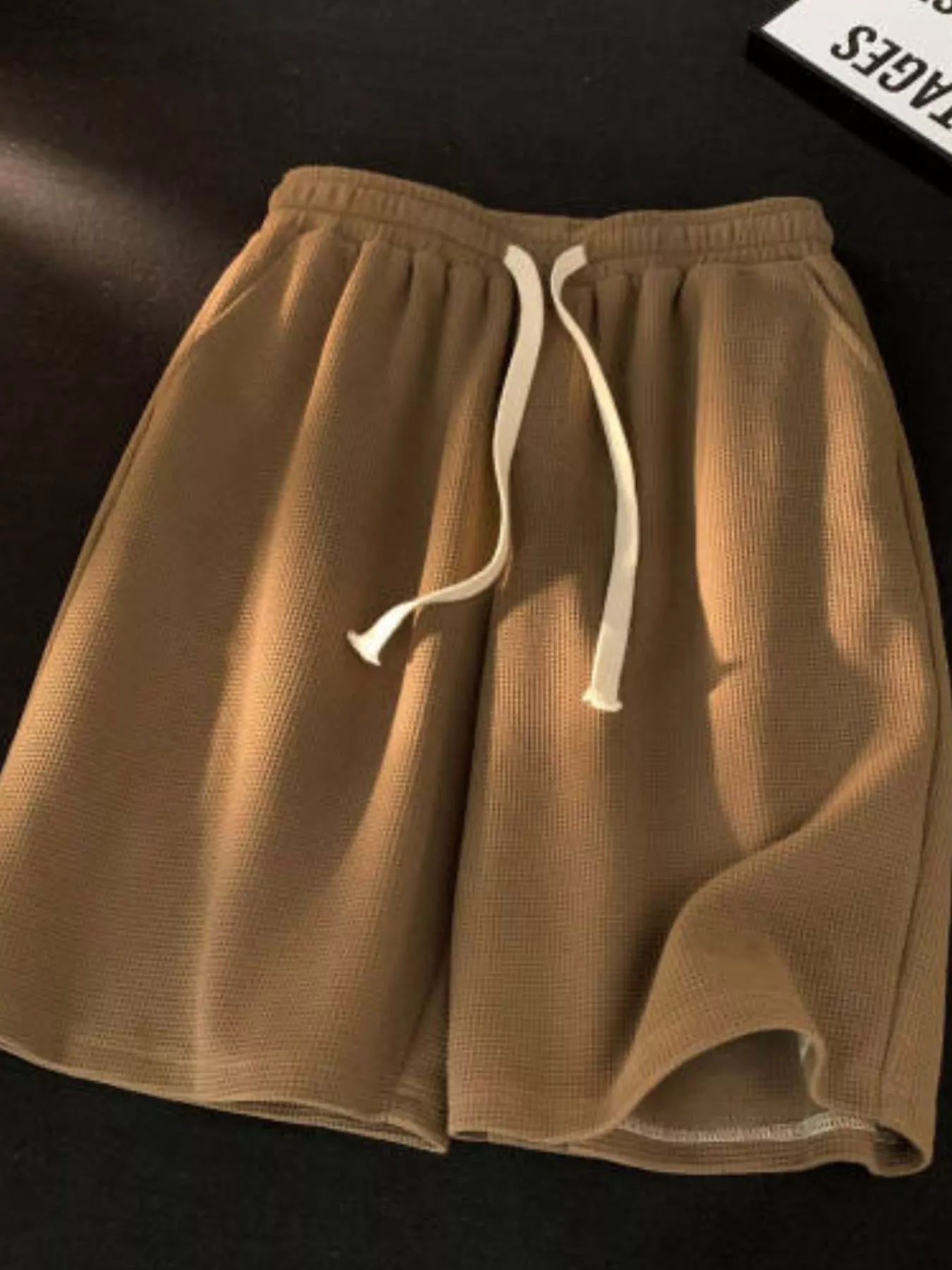 Men's Plus Size Casual Drawstring Shorts