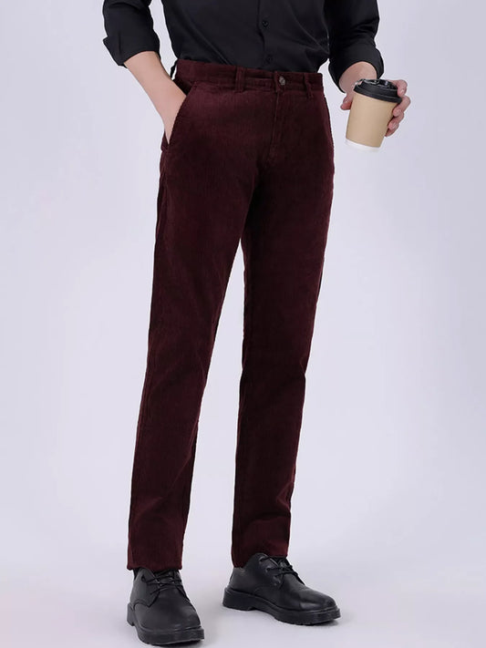 Men's Corduroy Slim-Fit Pants