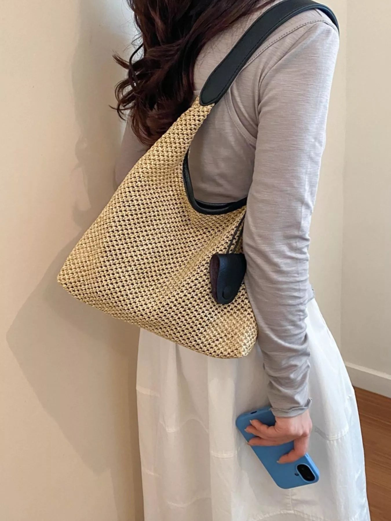 Straw Woven Shoulder Bag