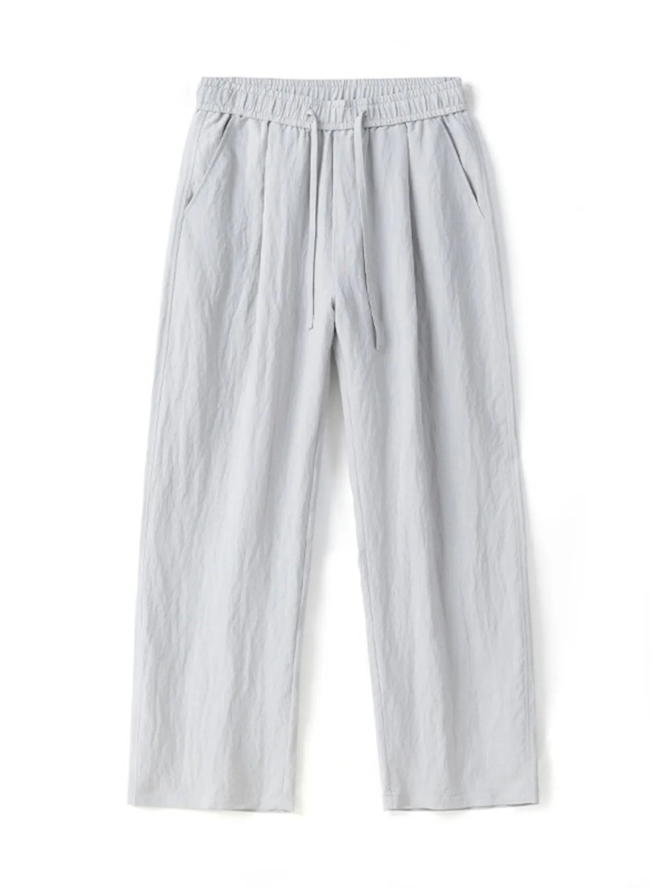 Men's Full Size Drawstring Wide Leg Casual Pants Plus Size