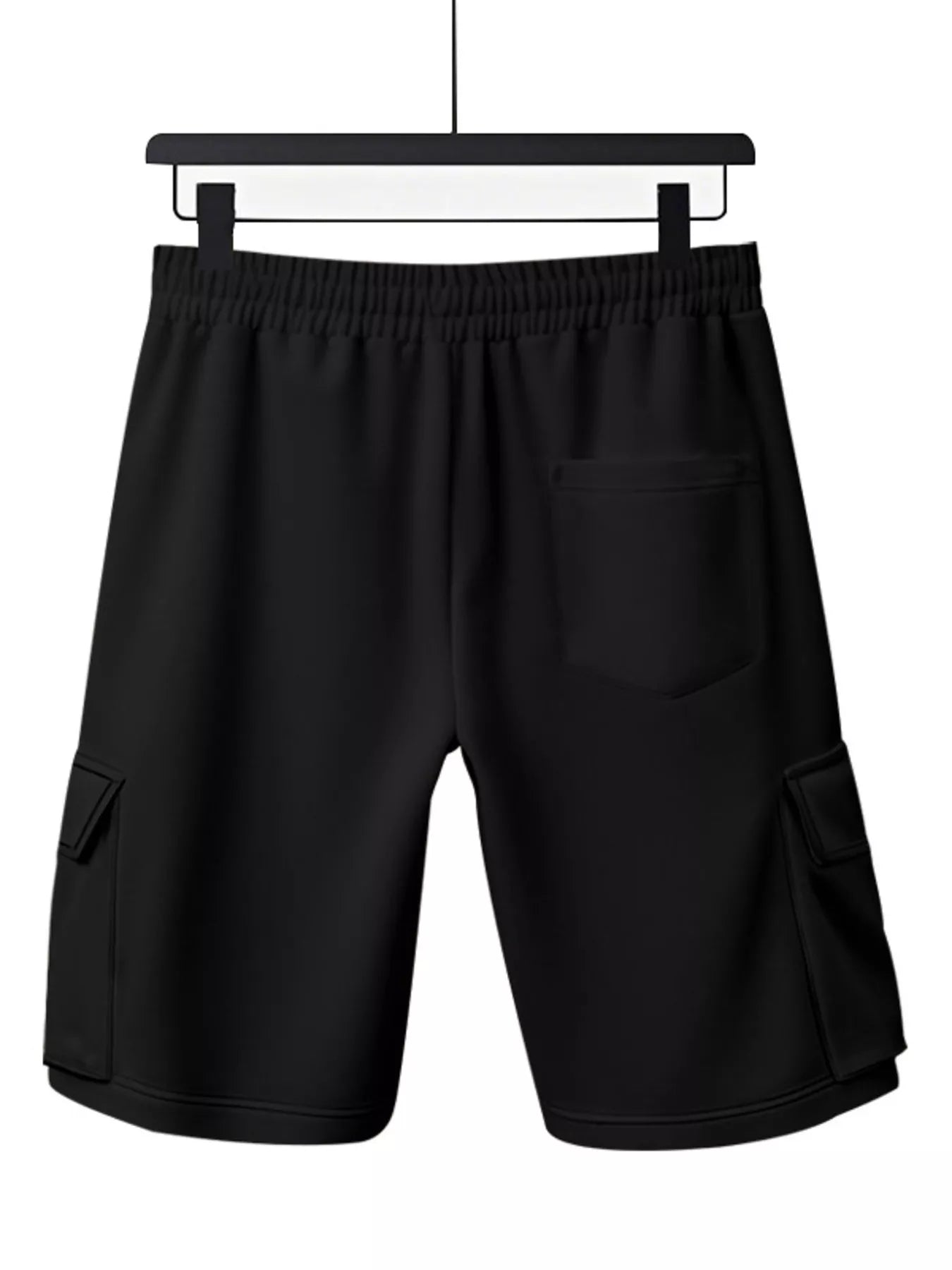 Men's Full Size Drawstring Pocketed Shorts Plus Size