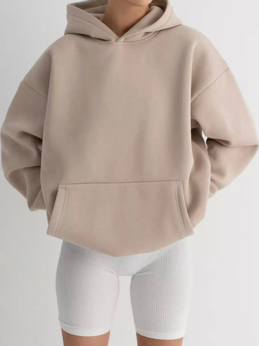 Kangaroo Pocket Long Sleeve Hoodie