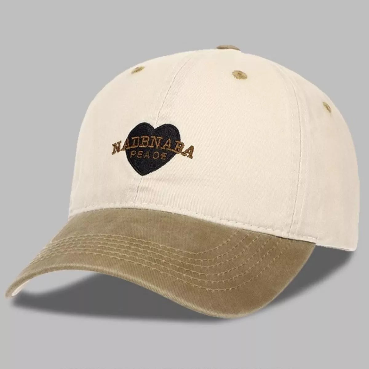 Vintage Washed Heart Baseball Cap