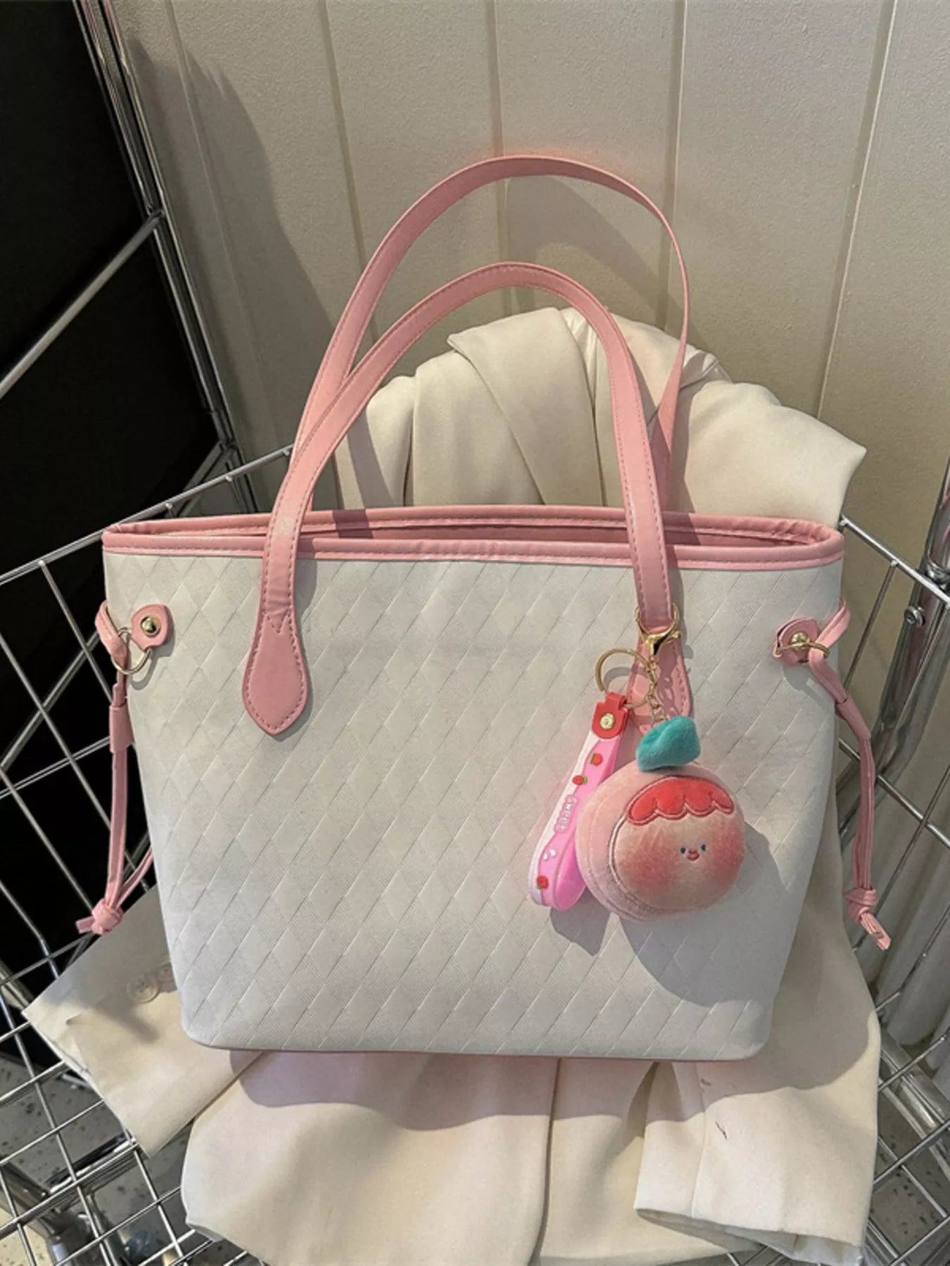 Woven Pattern Tote Bag