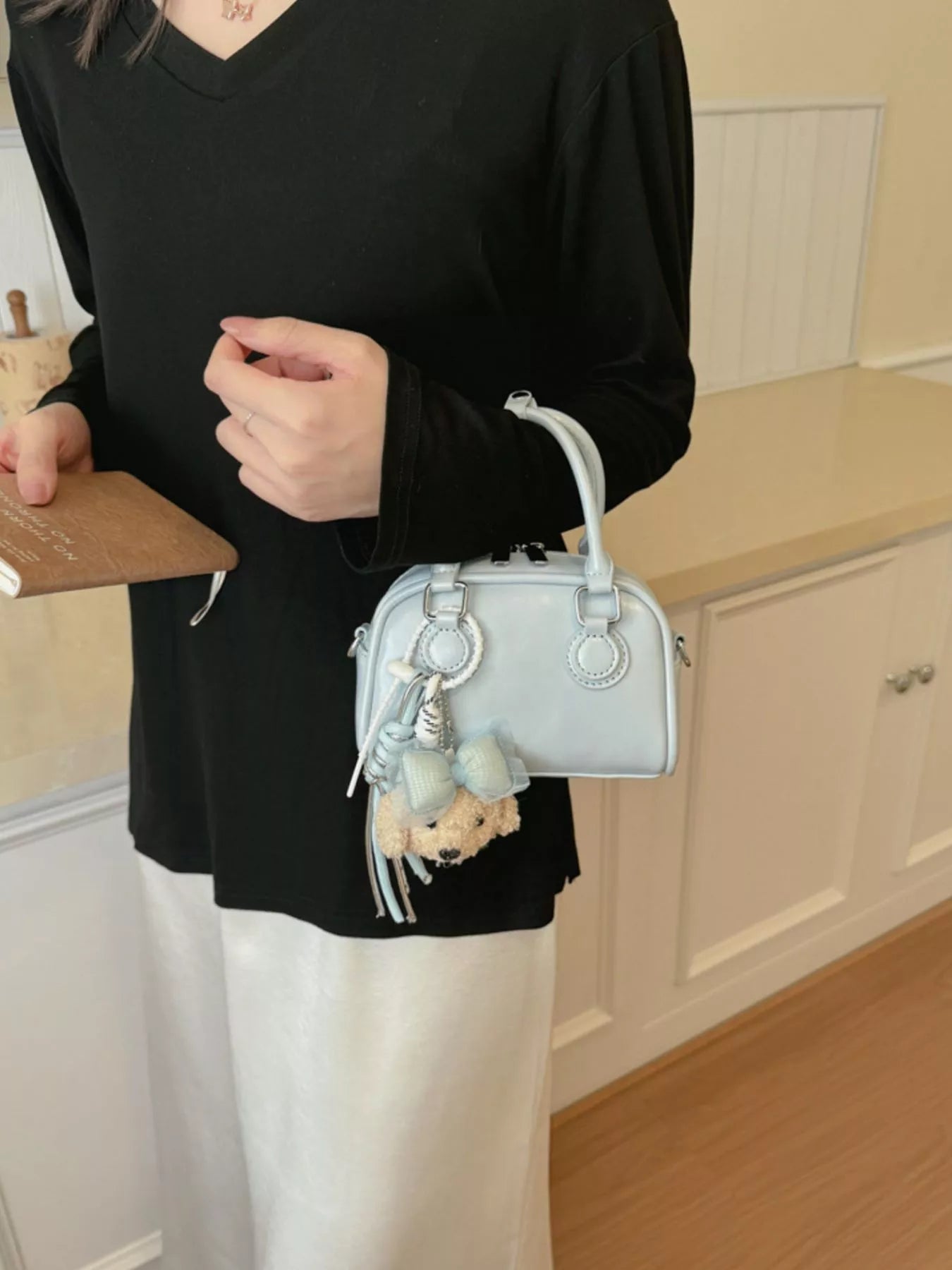 PU Leather Mini Crossbody Bag