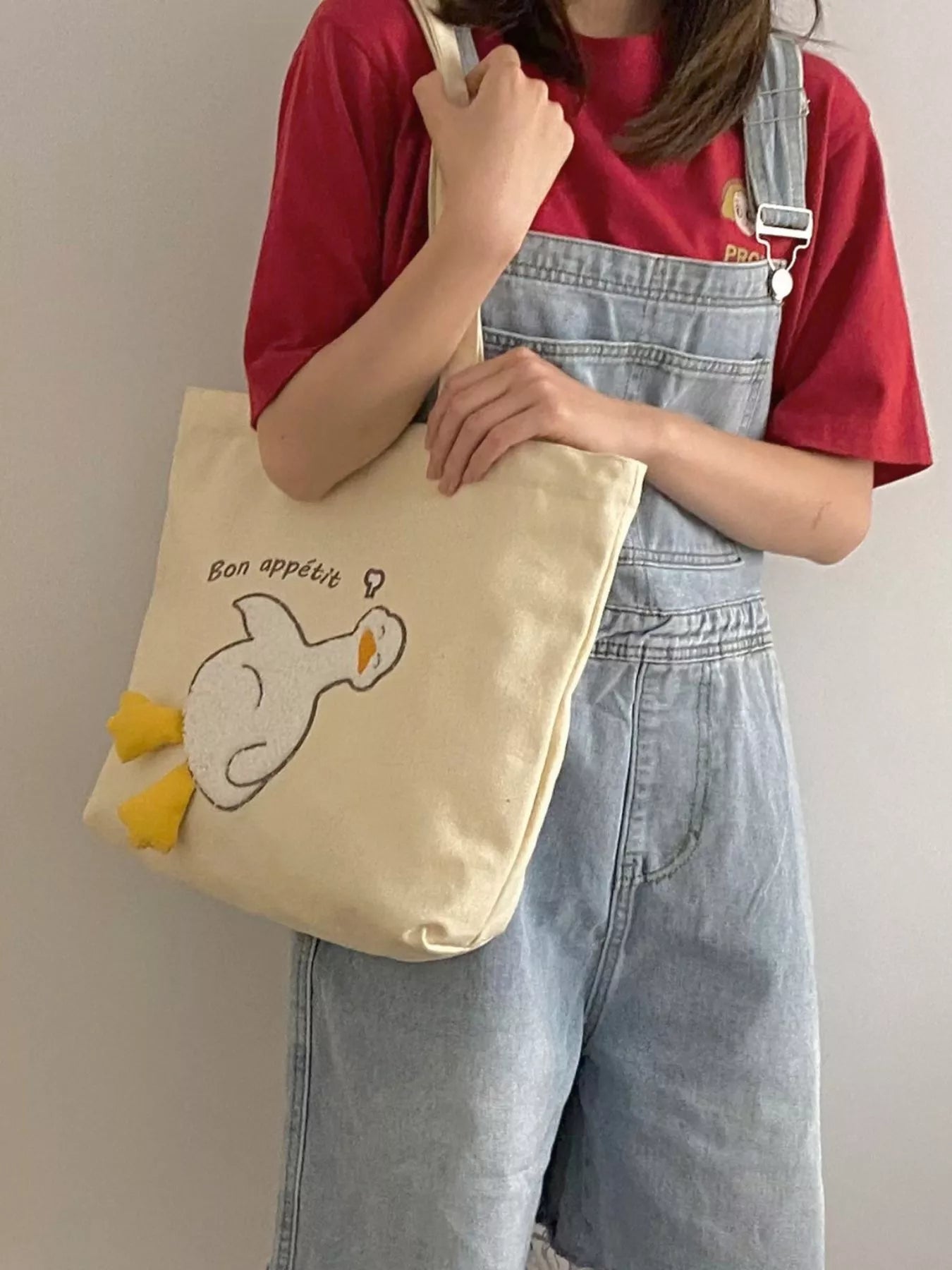 Duck Canvas Tote Bag