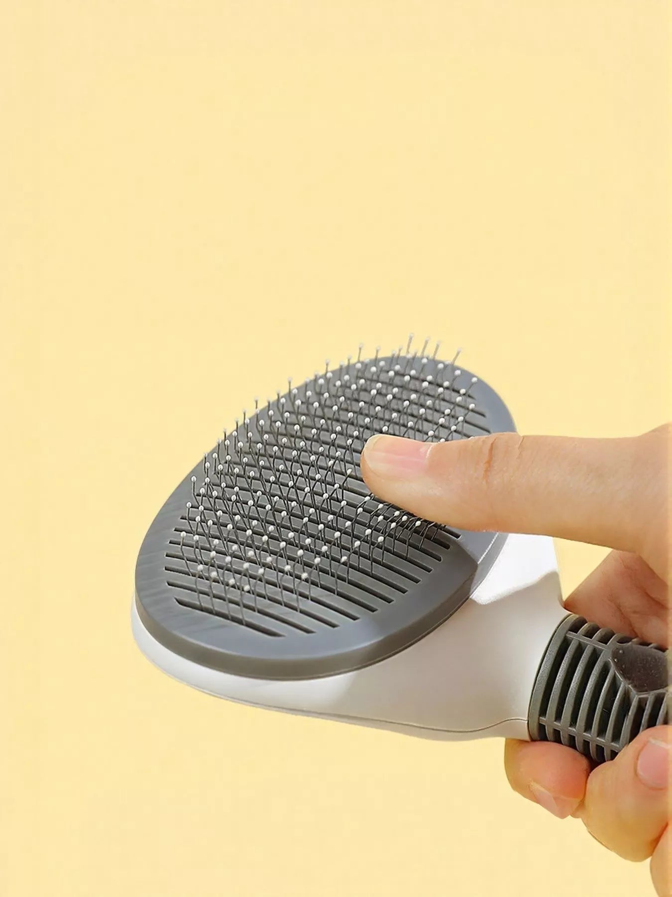 Self-Cleaning Slicker Pet Hair Remover Brush