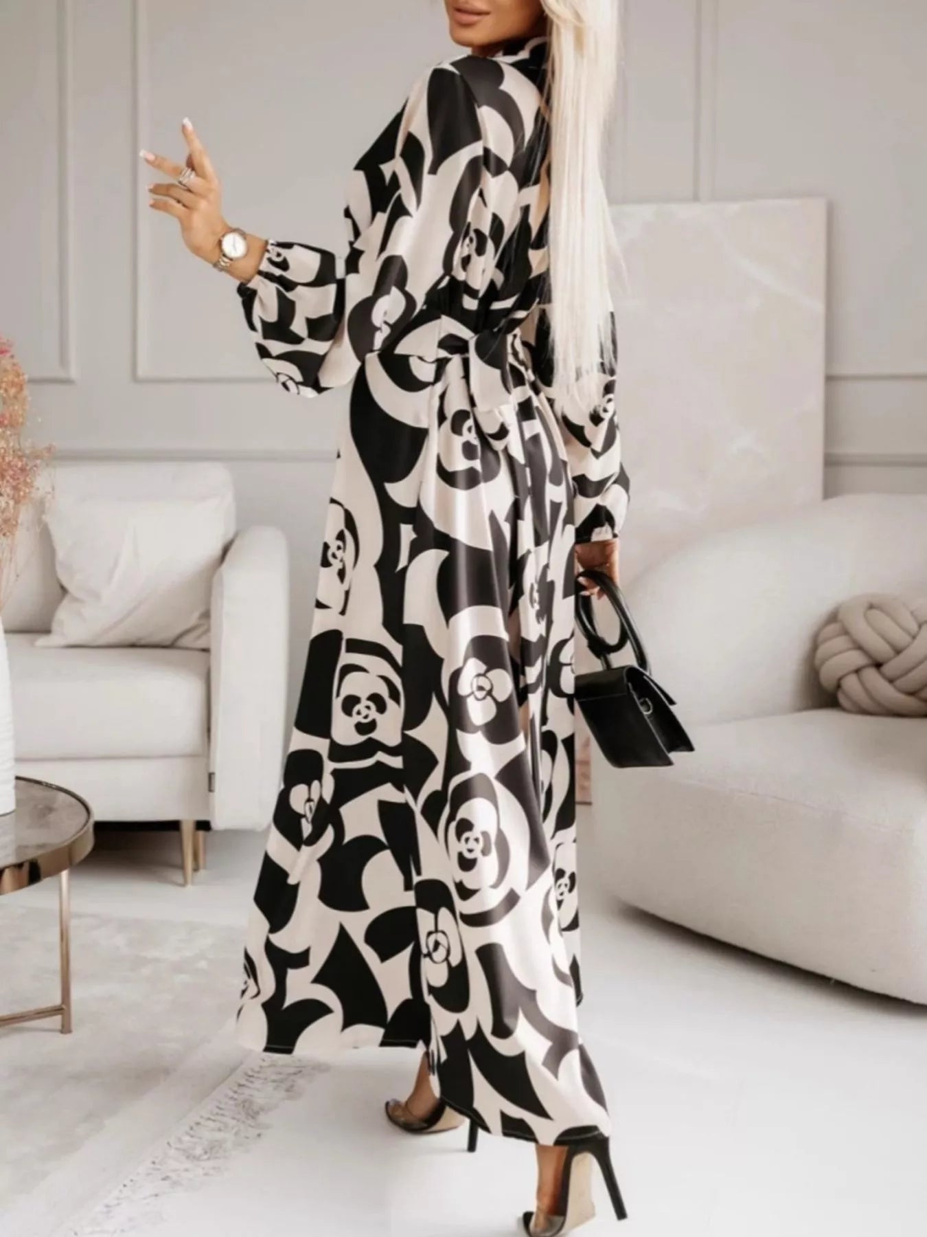Long Sleeve Maxi Shirt Dress
