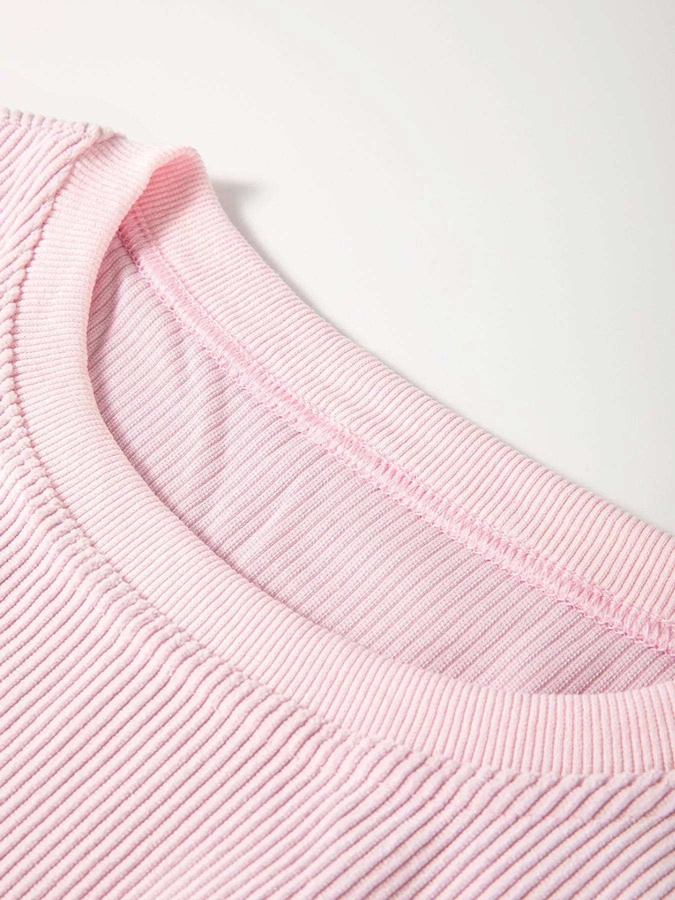 Ribbed Corduroy Oversized Sweatshirt