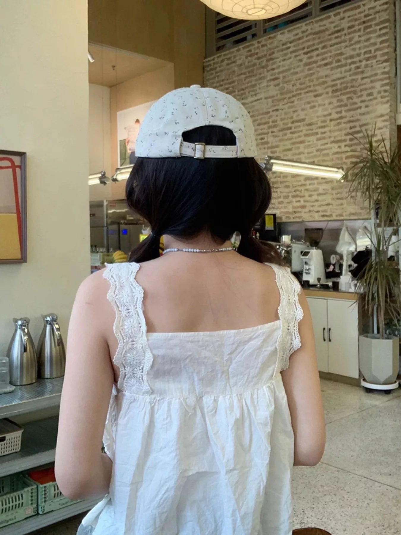 Floral Embroidered Baseball Cap