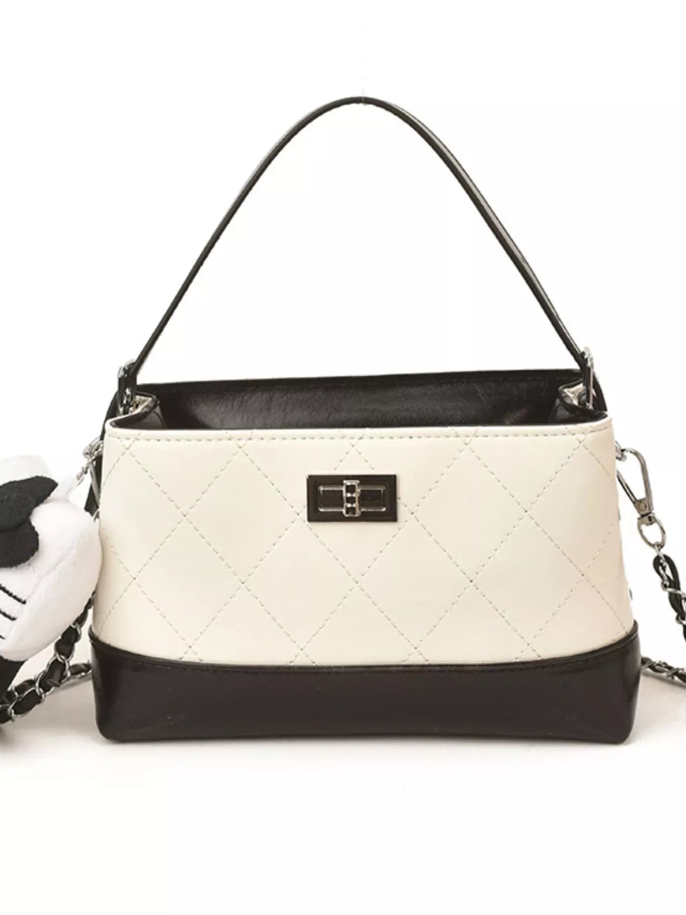 Quilted Chain Crossbody Bag