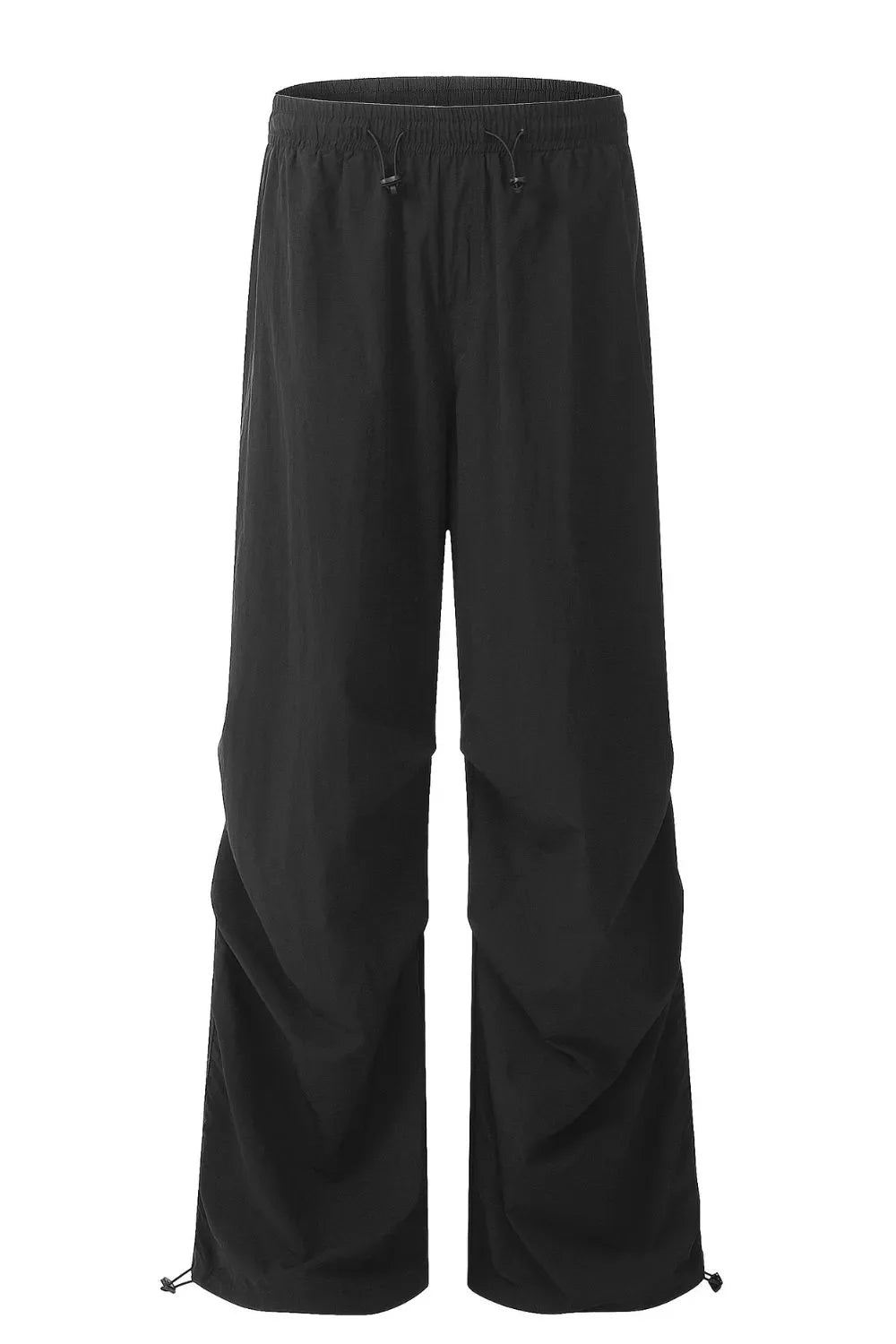 Men's Drawstring Wide-Leg Pants