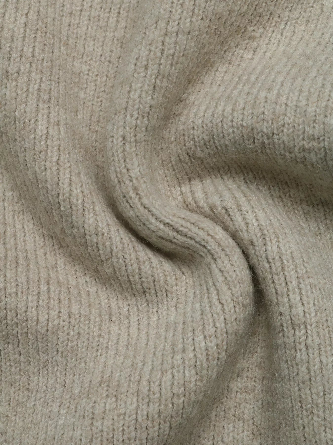Zip-Up Dropped Shoulder Cardigan