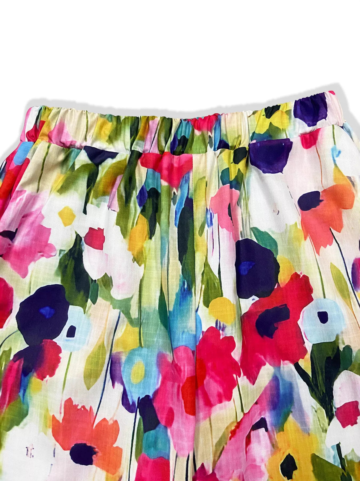Floral Print Loose Casual Pants