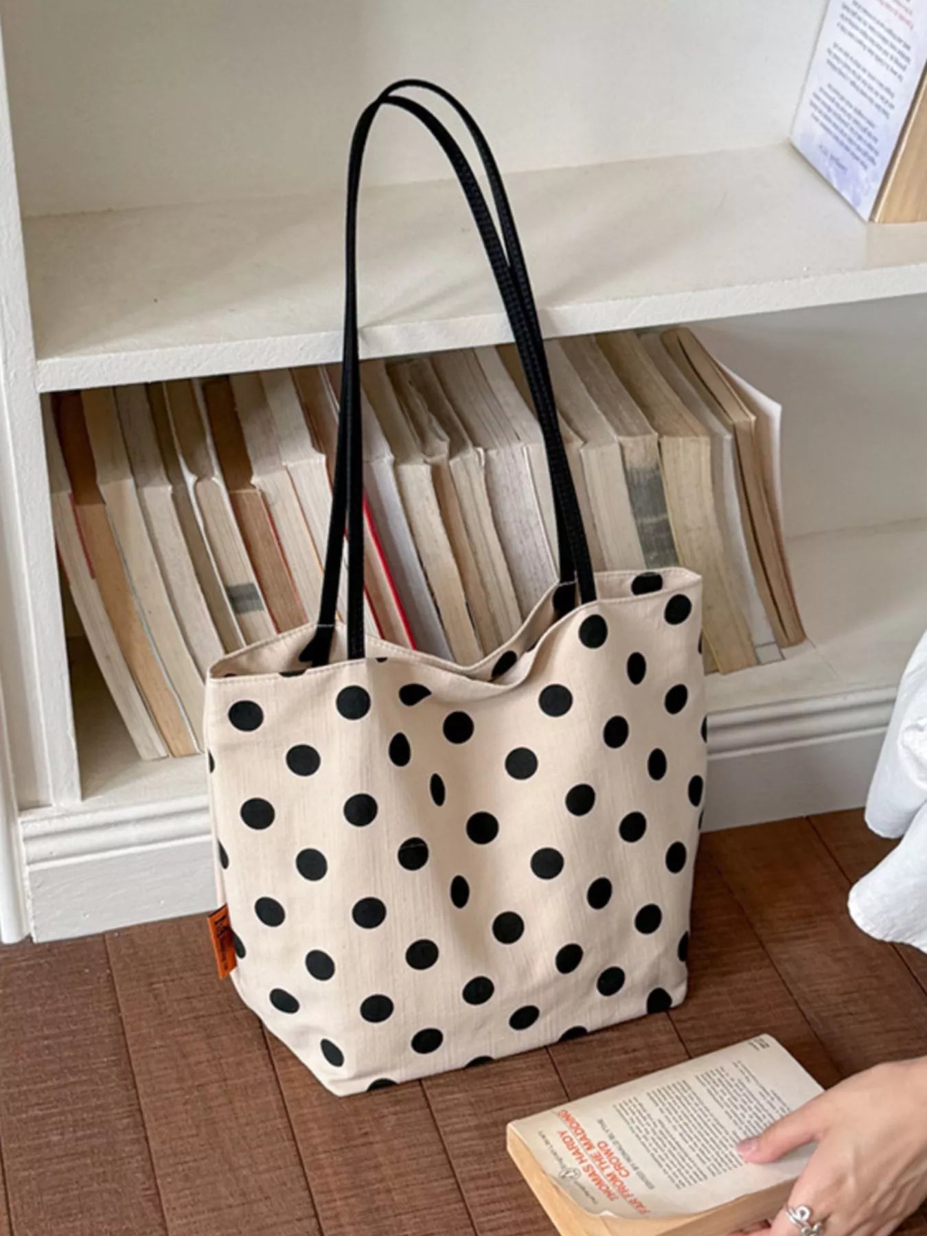 Polka Dot Shoulder Bag