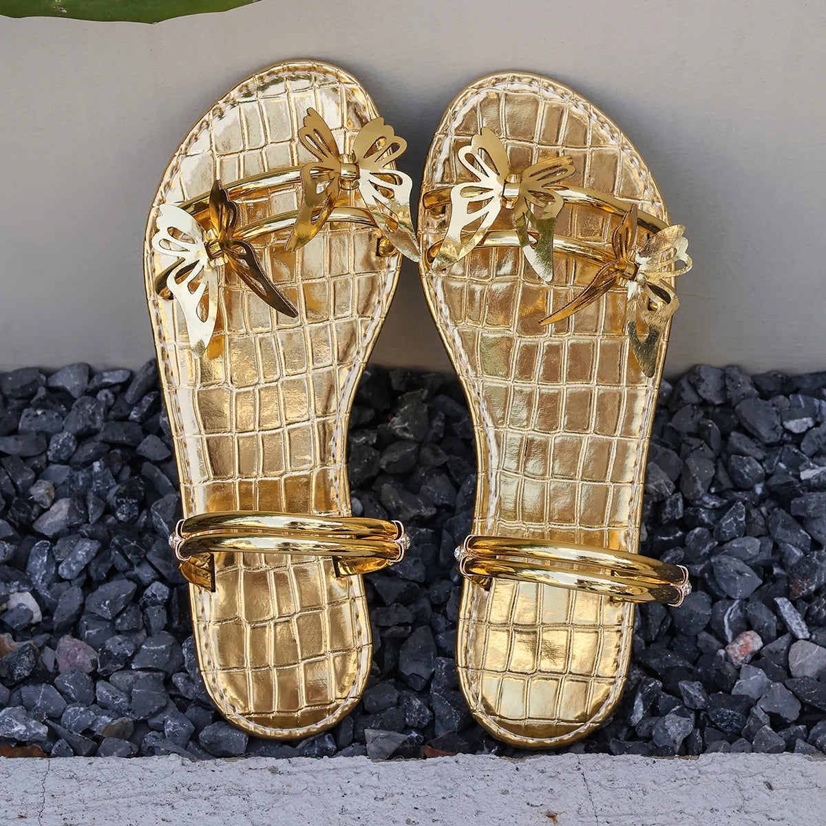 Butterfly Flat Summer Sandals