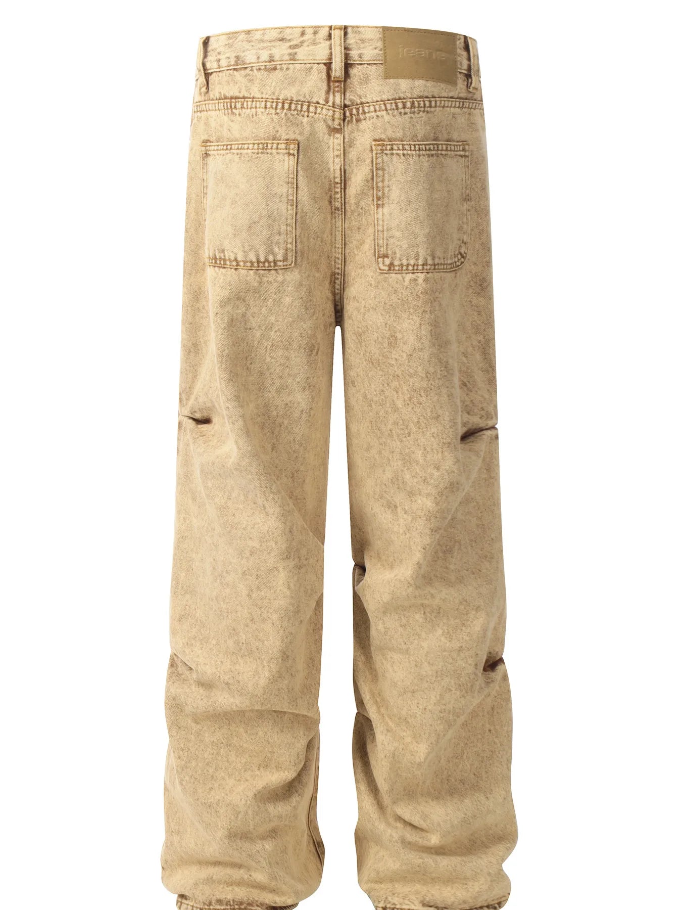 Men's Vintage Washed Relaxed Fit Jeans