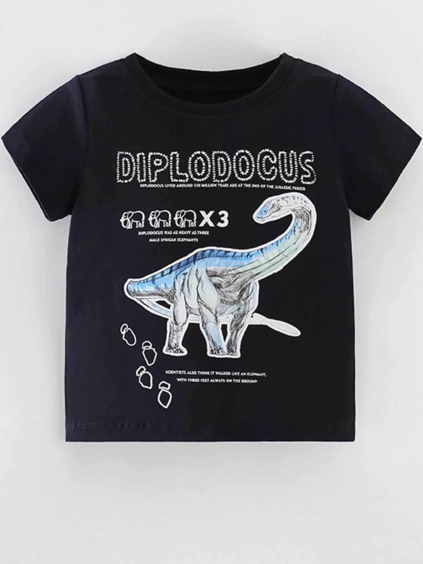 Children's Dinosaur Short Sleeve T-Shirt