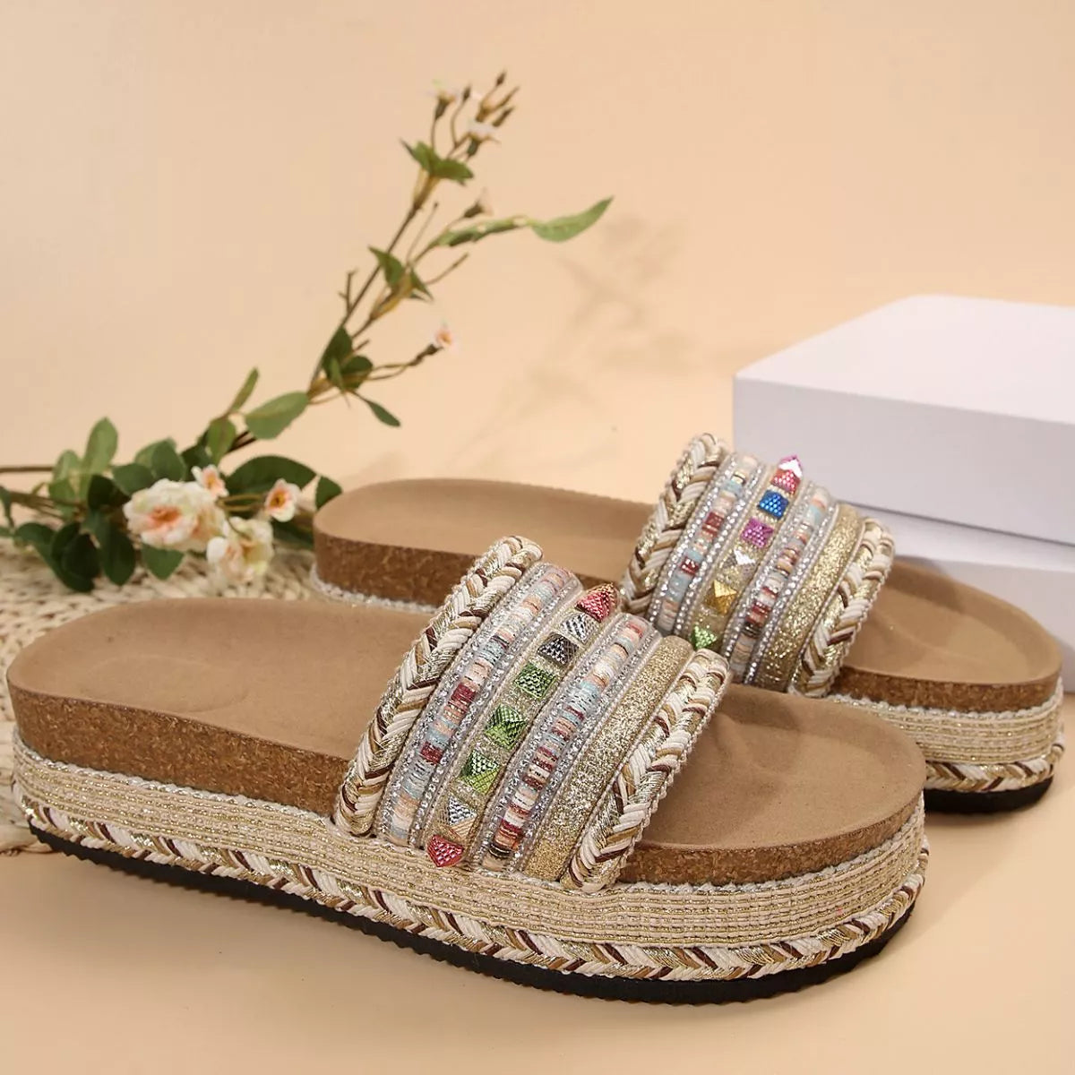 Open Toe Platform Sandals
