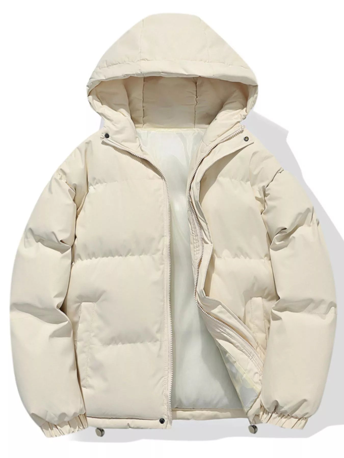 Men's Plus Size Hooded Padded Winter Coat