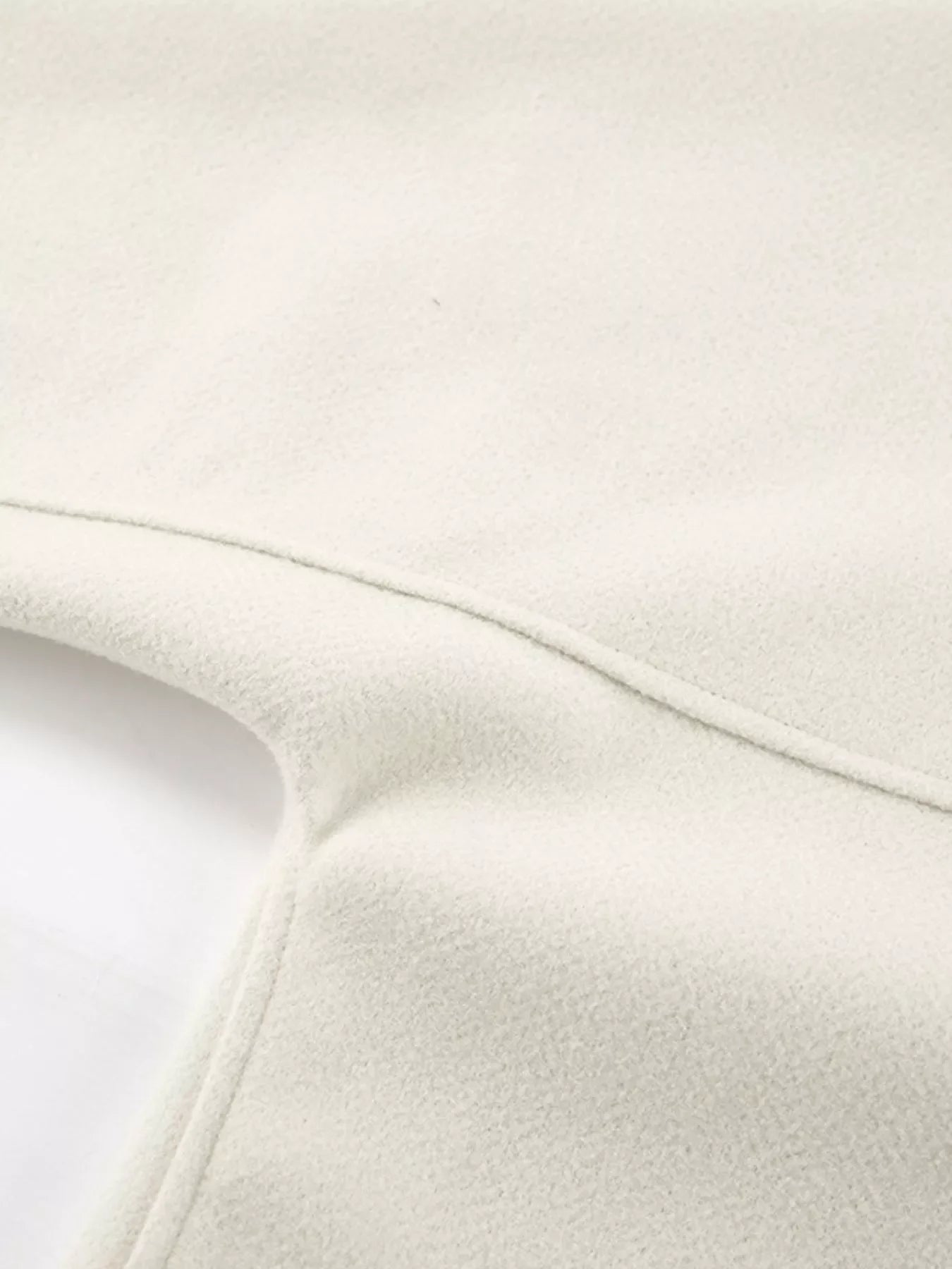 Elegant Stand Collar Open Front Outerwear