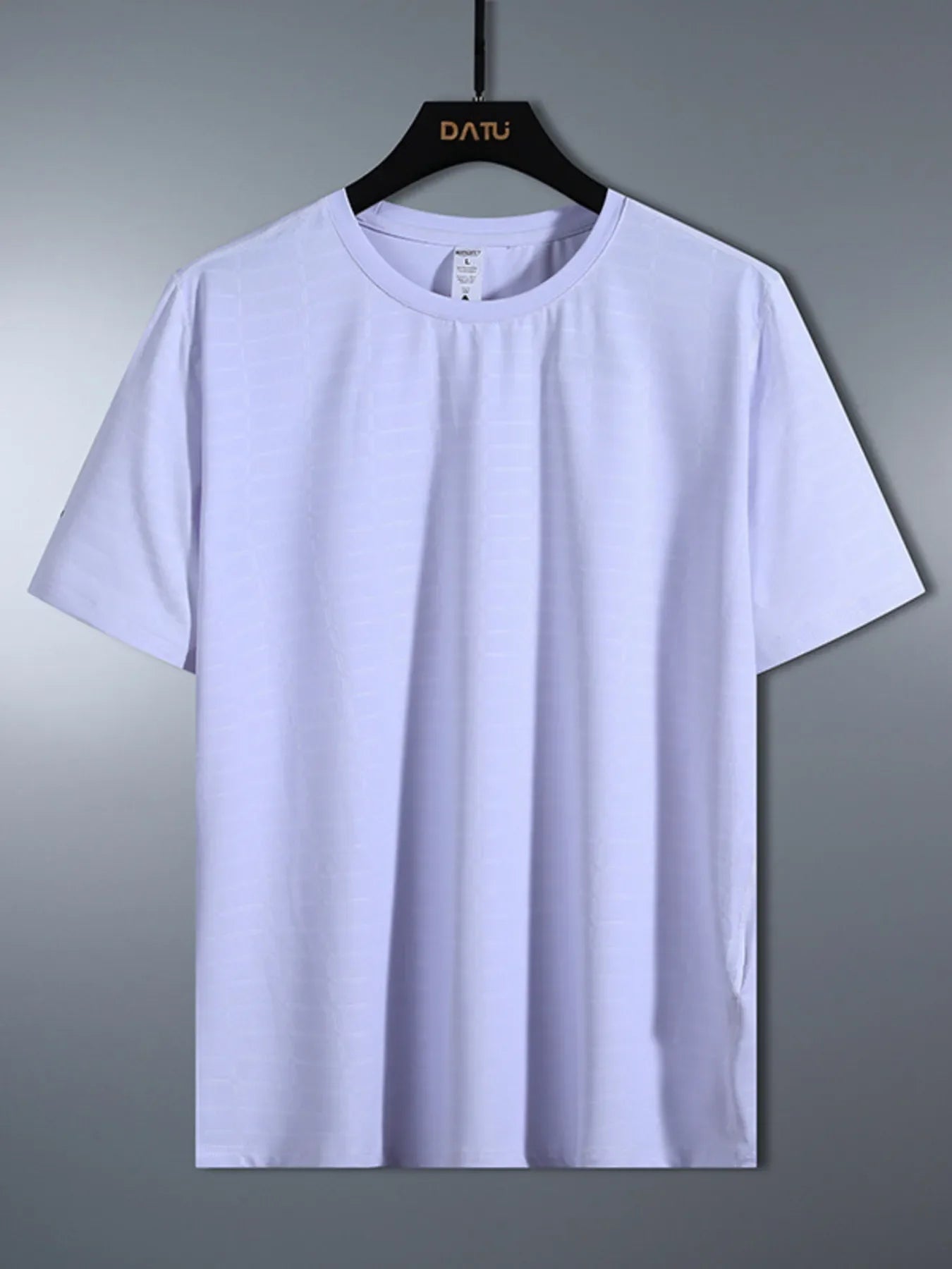 Men's Plus Size Crew Neck Short Sleeve T-Shirt