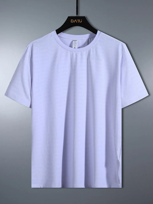 Men's Plus Size Crew Neck Short Sleeve T-Shirt
