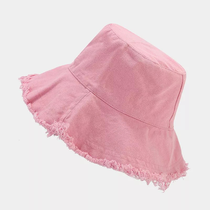 Frayed Edge Bucket Hat