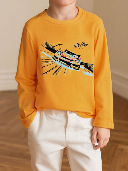 Children's Graphic Crew Neck T-Shirt