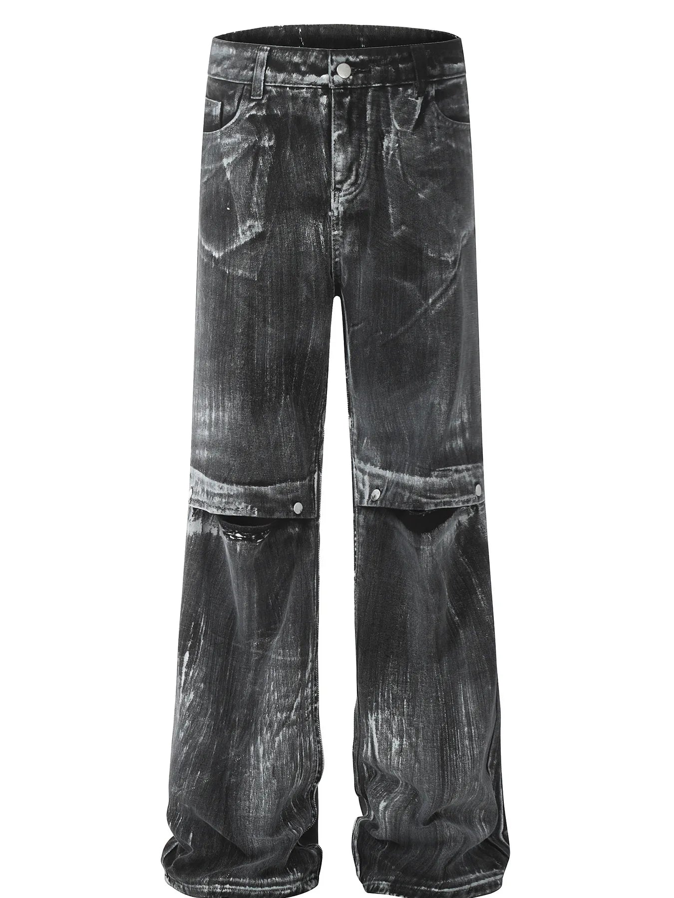 Men's Wide Leg Baggy Jeans