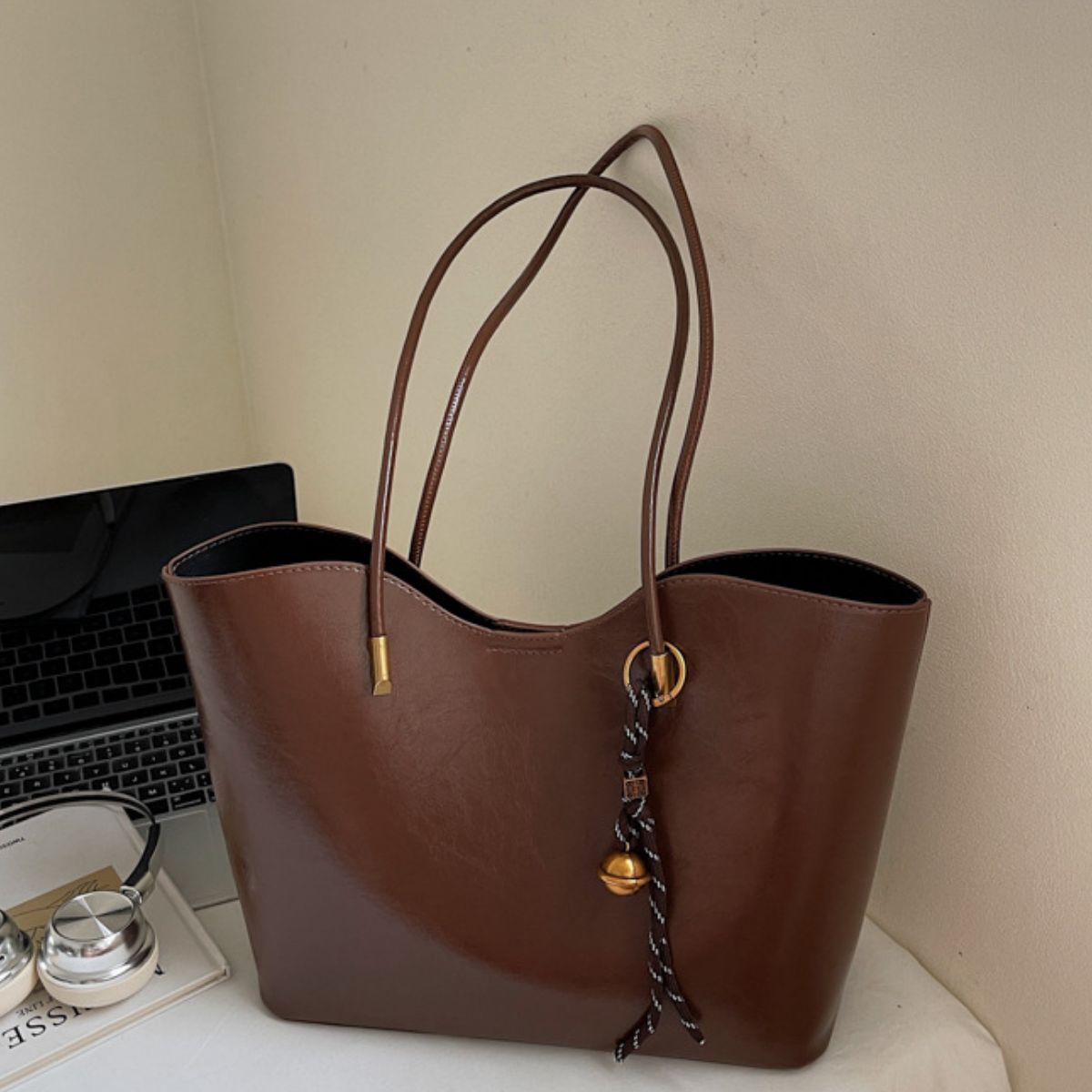 PU Leather Tote Bag