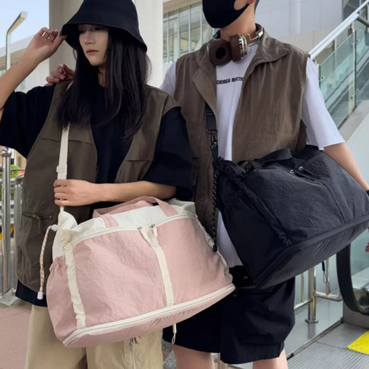 Color Block Travel Bag