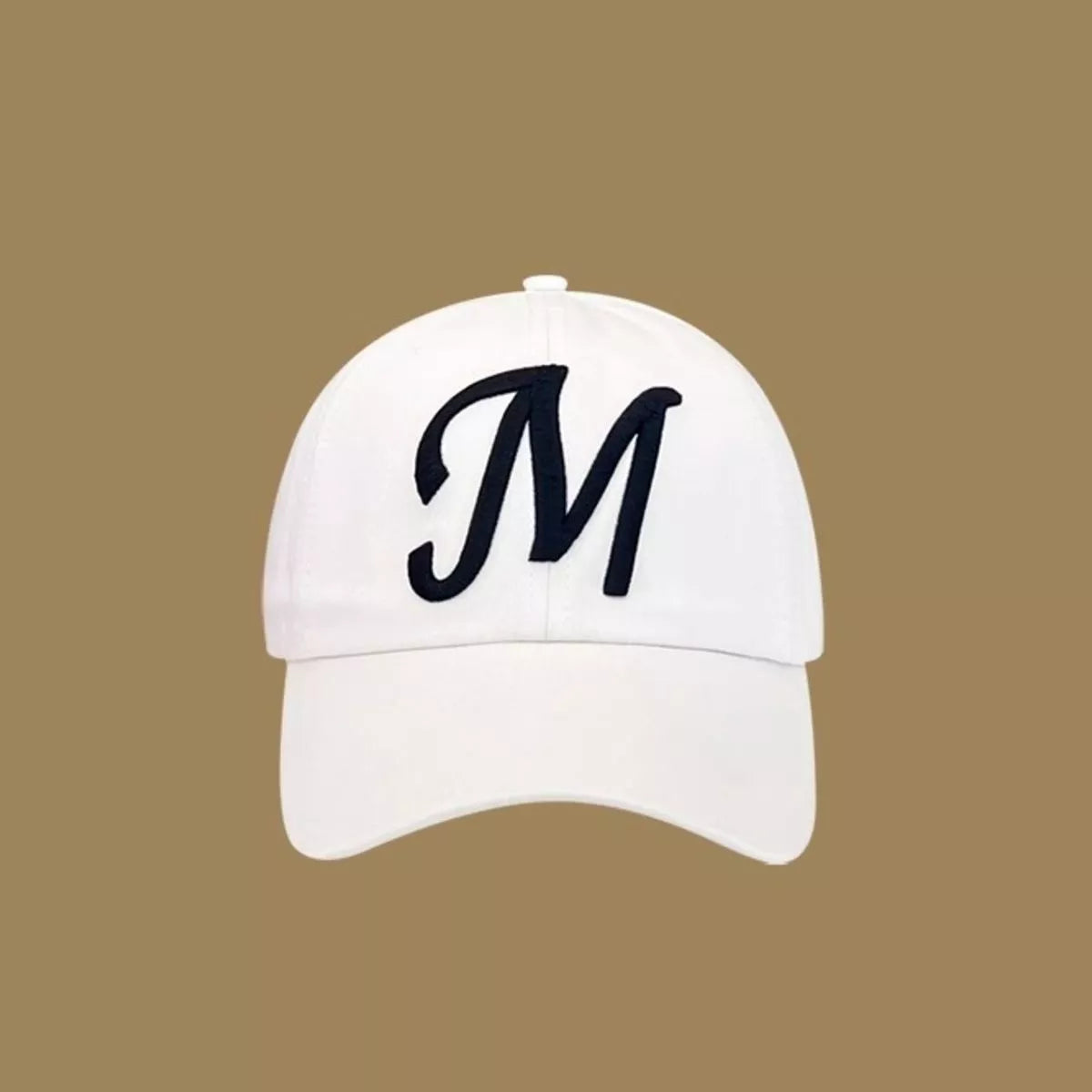 Embroidered 'M' Baseball Cap
