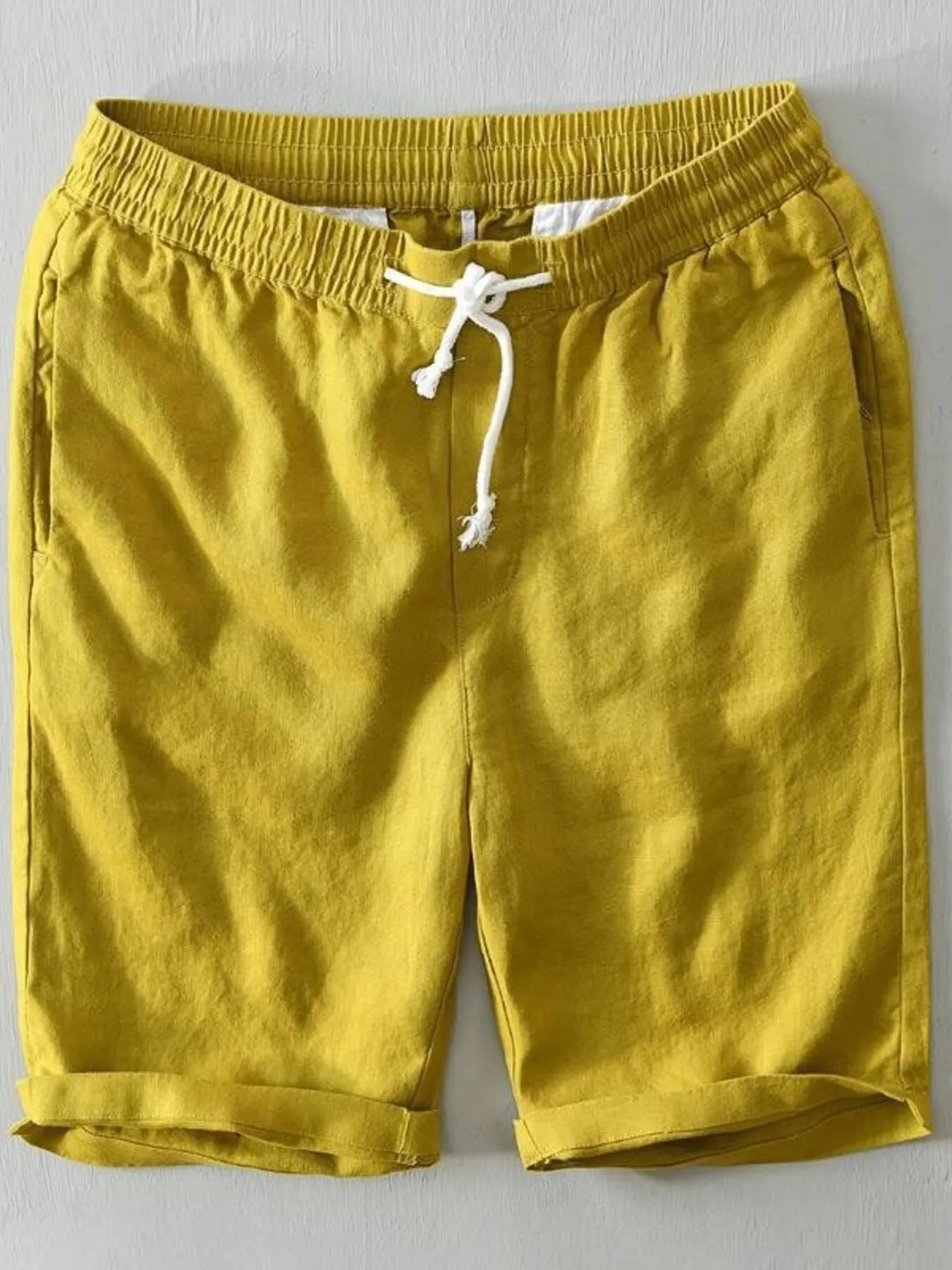 Men's Plus Size Casual Drawstring Shorts
