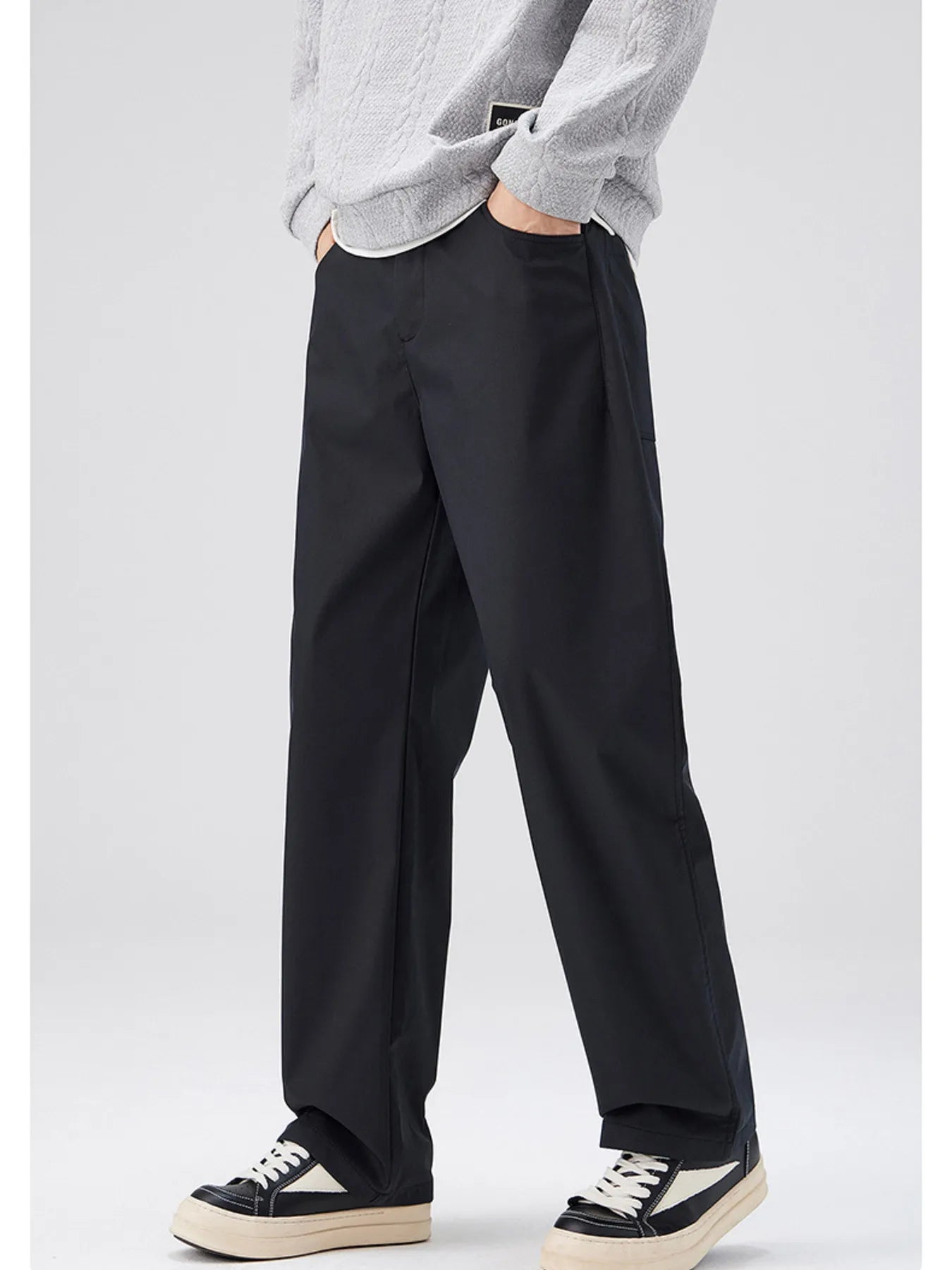Men's Full Size Loose Fit Casual Pants Plus Size