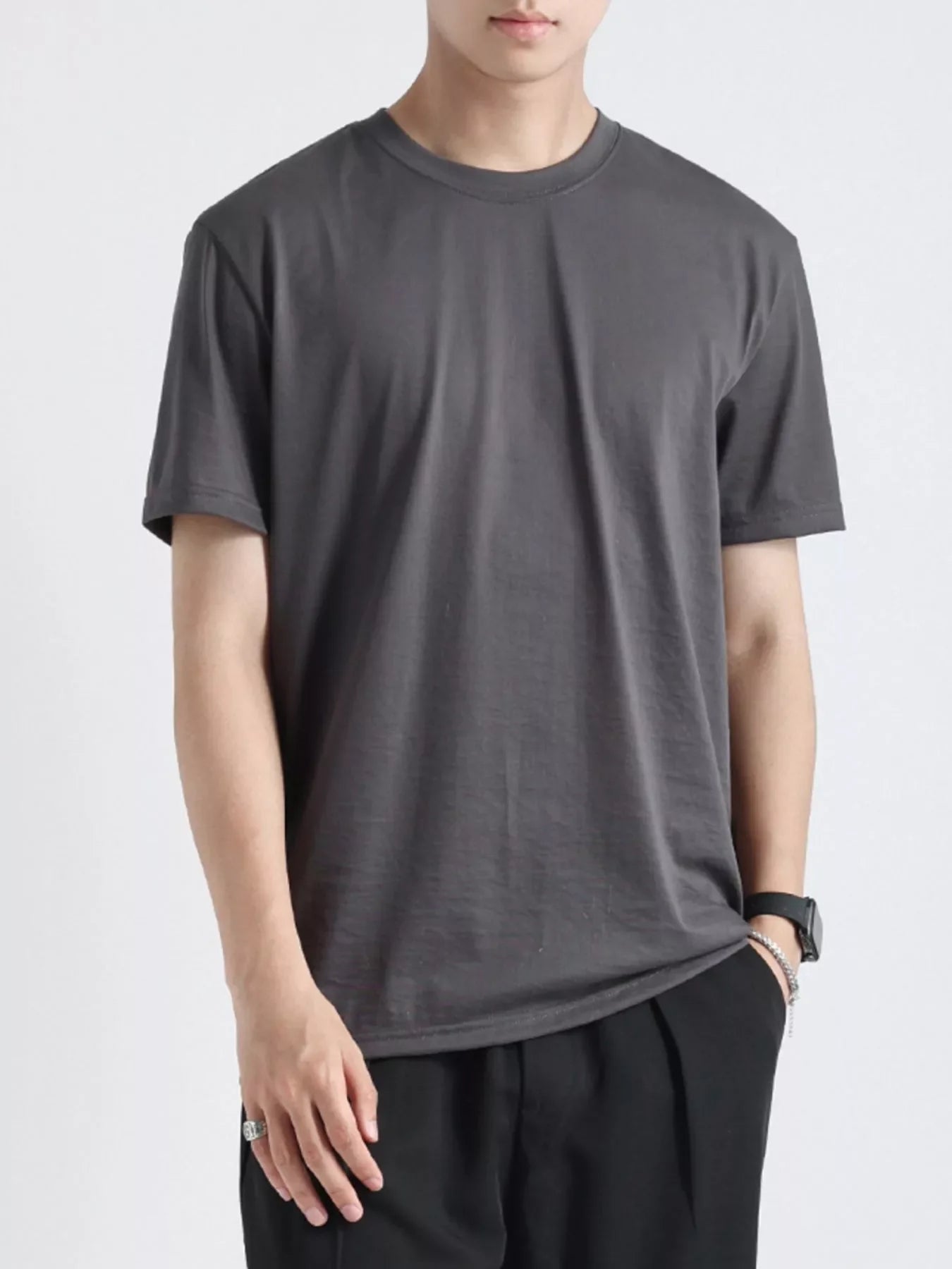 Men's Plus Size Casual Short Sleeve T-Shirt