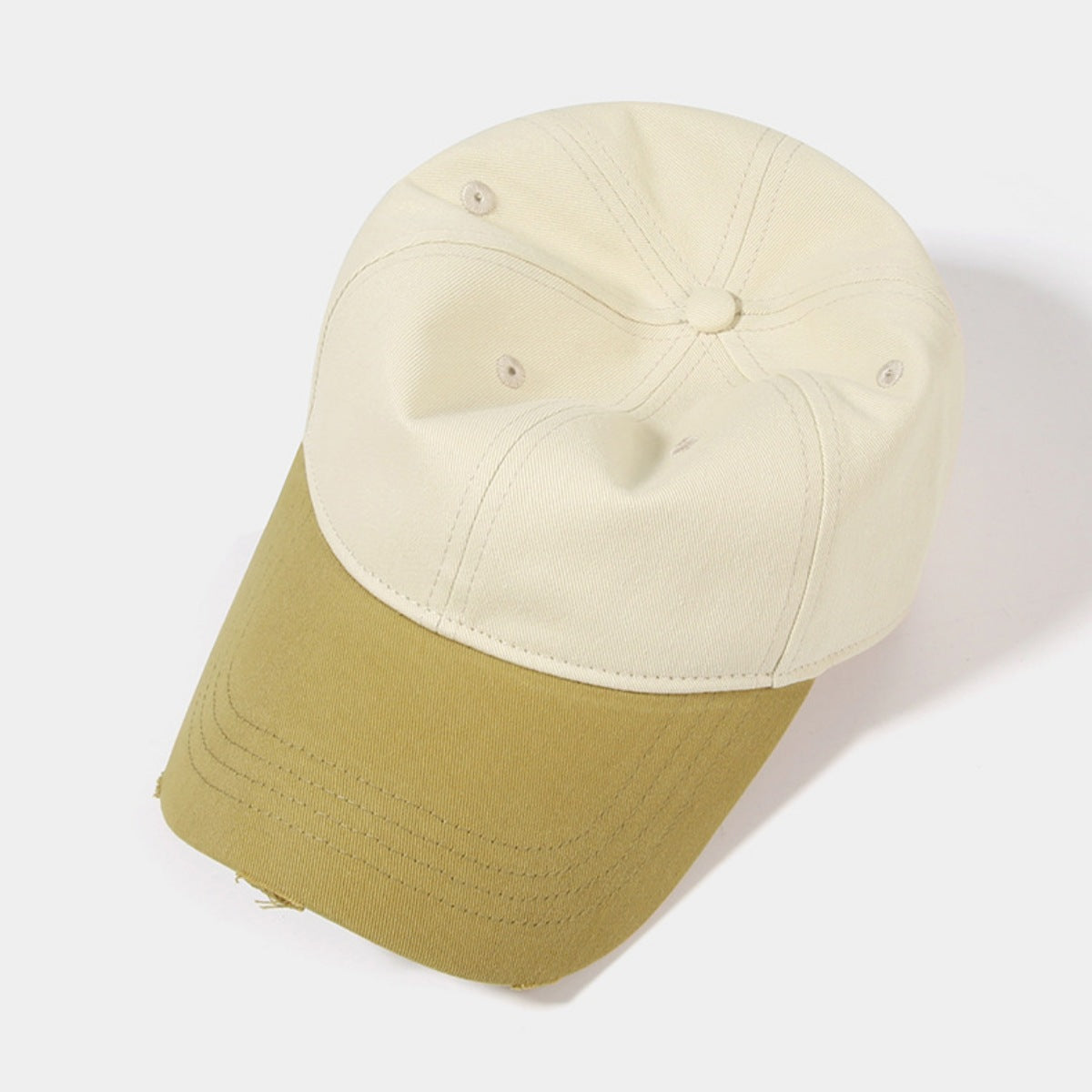 Vintage Contrast Baseball Cap