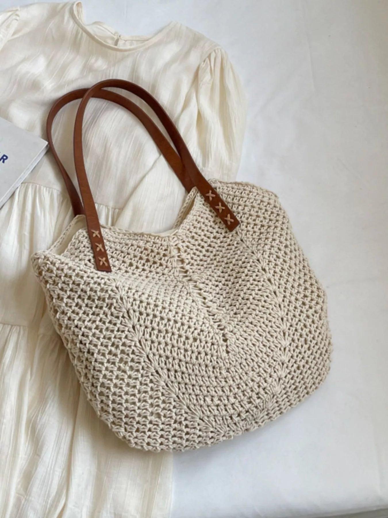 Crochet Knit Shoulder Bag