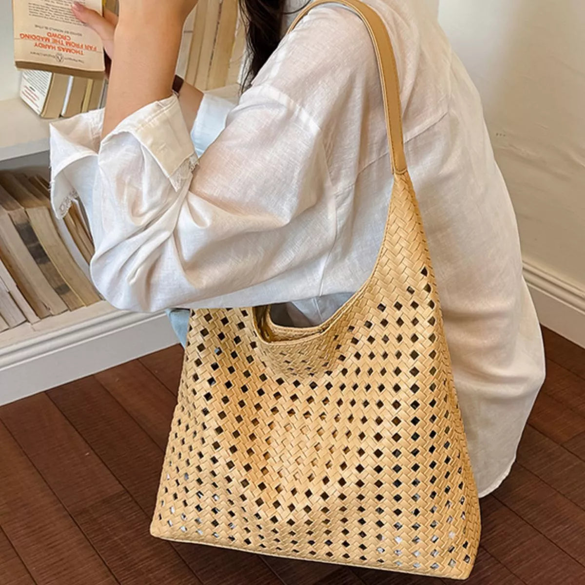 Cutout Shoulder Bag