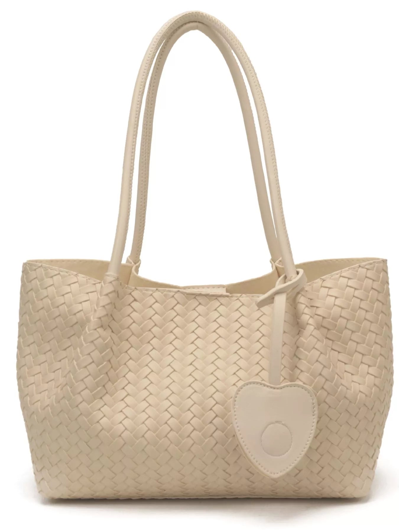 Woven Tote Shoulder Bag