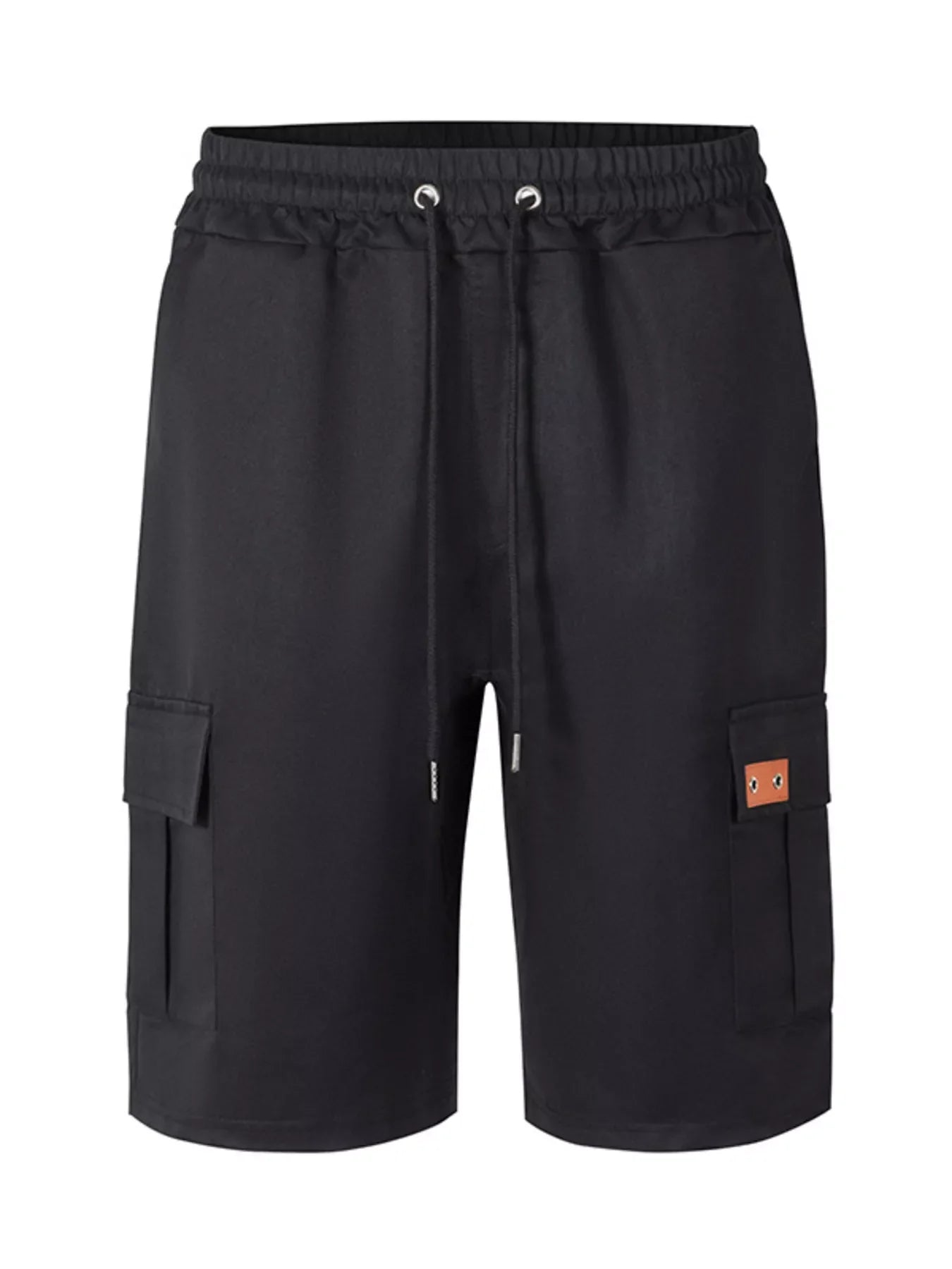 Men's Full Size Cargo Shorts with Drawstring Plus Size