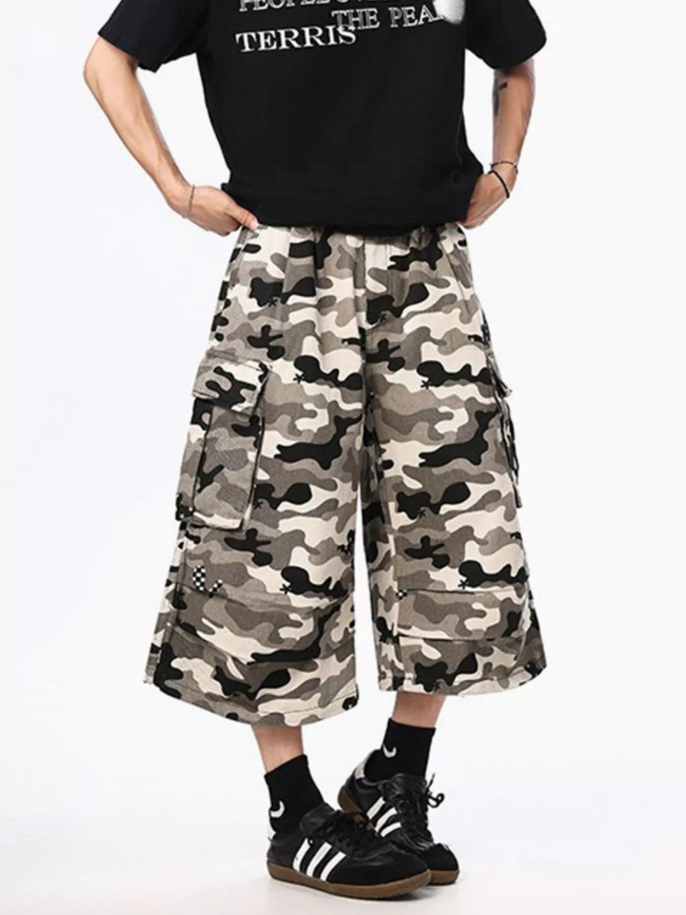 Men's Camo Cargo Shorts