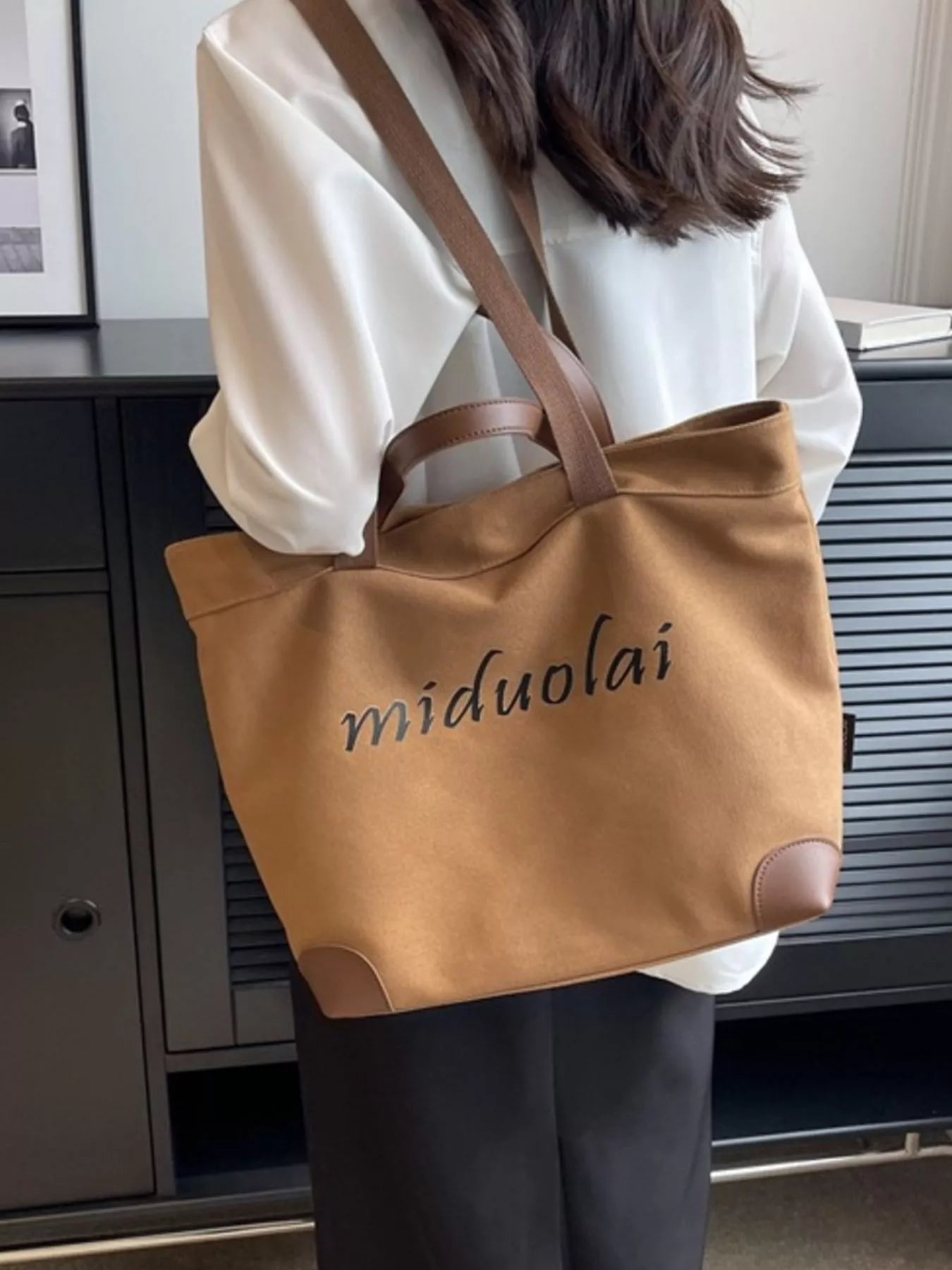 Casual Canvas Handbag